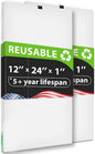 REair 12x24x1 Air filter Pro Kit, Washable and Reusable Air Filter 12x24x1 by Reair