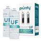 2-Pack Replacement UF+ Carbon Filters by PremiumHydrogenWaterBottlesandAdvancedWaterFiltrationPitchers
