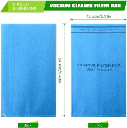 12 Pack Wet Dry Filter Bags Compatible - Image 3