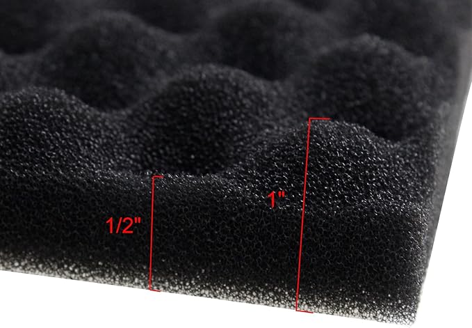 AQUANEAT Aquarium Bio Sponge Foam Filter Media Pad Cut-to-fit - Image 4