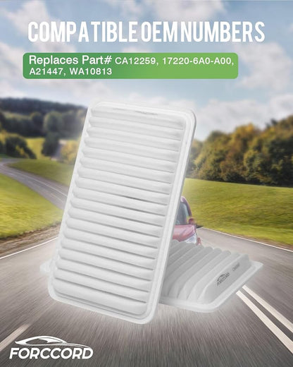 2-Pack CA9360 Engine Air Filter Fits - Image 7