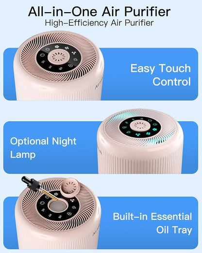2 Pack Air Purifier for Home Bedroom - Image 7