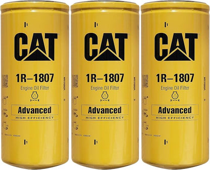 Caterpillar 1R-1807 Advanced High Efficiency Oil Filter by CatFootwear