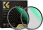 K&F CONCEPT 52mm Black Diffusion 1/4 & 1/8 Lens Filter Kit, Mist Cinematic by KFCONCEPT