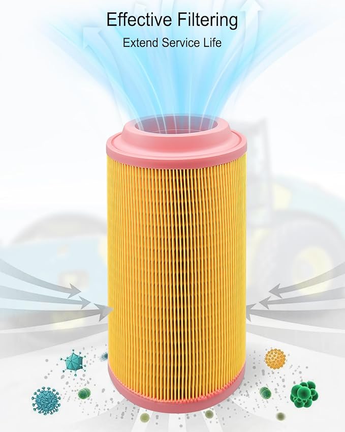 1 Set Air Filter Kit Replace AF26391 AF26392 C15300+CF300 46836 46837 P778989 - Image 2