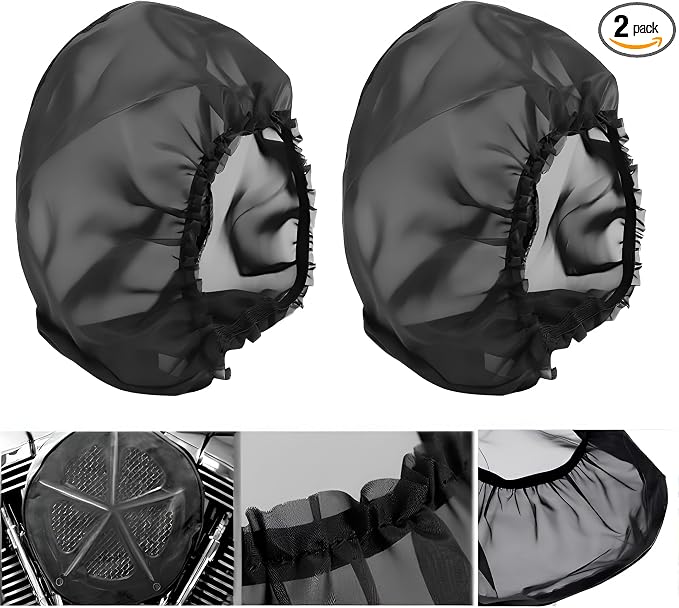 Motorcycle Waterproof Air Filter Rain Sock Dustproof Protective Cover Fits by TCMI