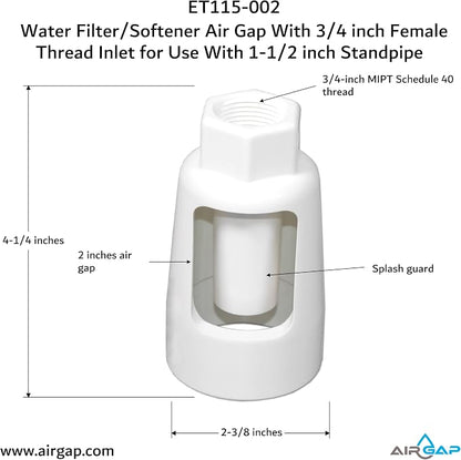 Water Filter/Softener Air Gap - Image 3