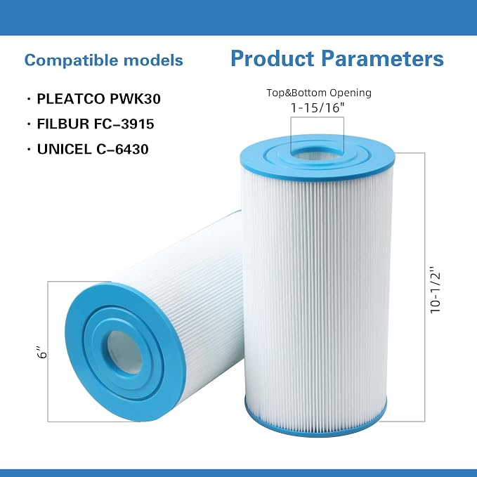 PWK30 Hot Springs Spa Filters, Compatible - Image 2