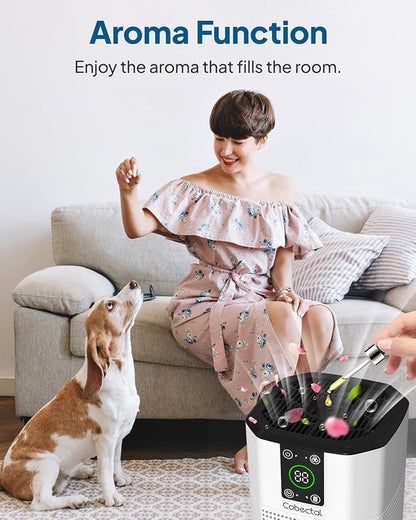 Air Purifier for Home Bedroom, Cobectal Room Air Cleaner - Image 3