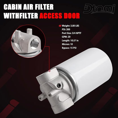 Hydraulic Oil Filter 10 Micron - Image 4