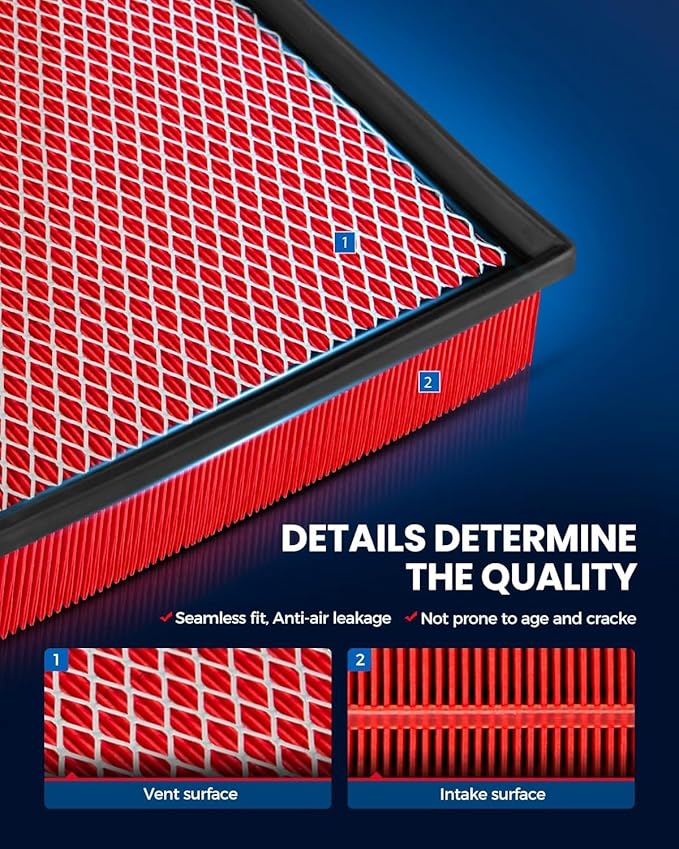 KAX Premium Engine Air Filter, CA11257 Replacement - Image 4