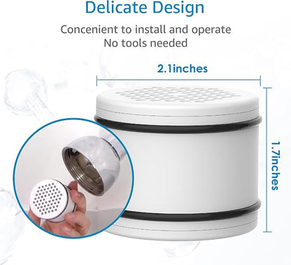 AQUA CREST WHR-140 Shower Filter Replacement Cartridge - Image 5