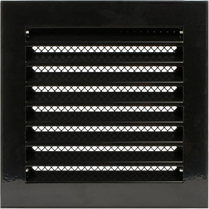 Repa Market 8" x 8" Inch Galvanized Black Soffit Vent Cover by RepaMarket