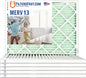 Filters Fast 14x25x1 Air Filter Merv 13, Made in the USA, Actual Size: 13.75" x by FiltersFast
