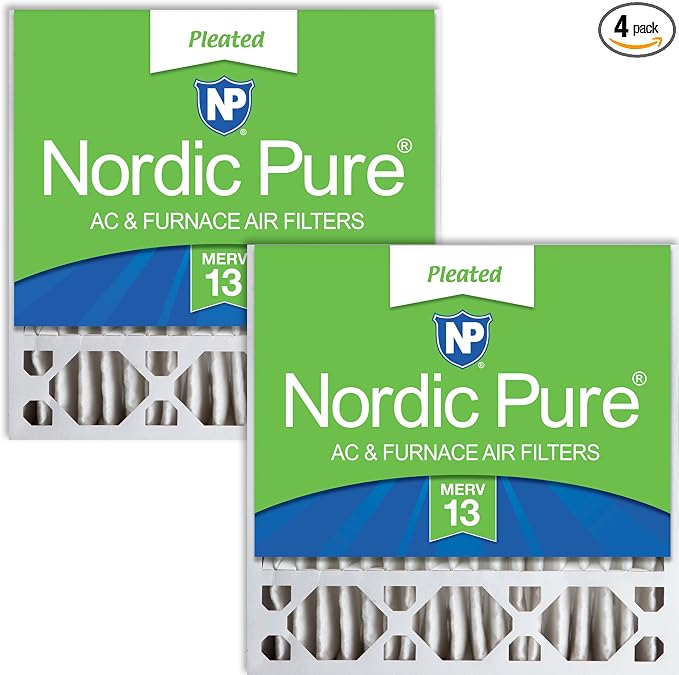 Nordic Pure 20x20x5 Honeywell/Lennox Replacement MERV 13 Air Filters 4 Pack by NordicPure