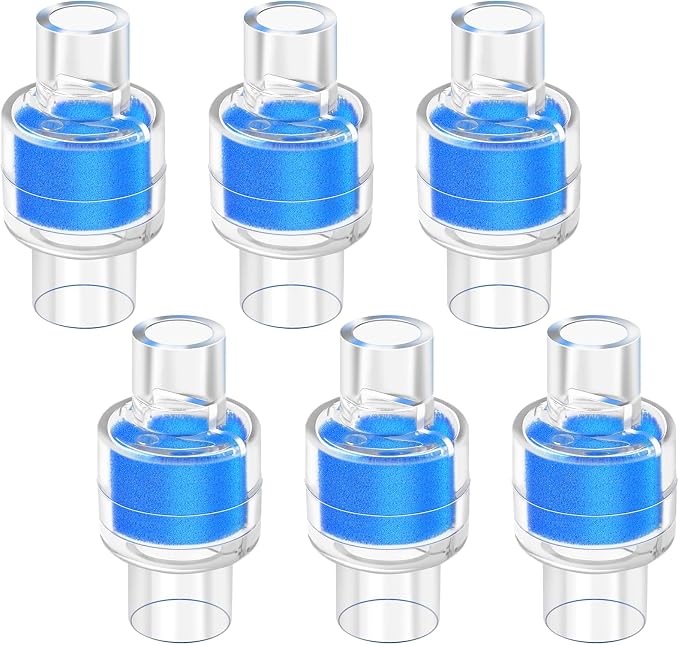 6 Pack HME Heat Moisture Exchanger/Exchange Filter in-Line Humidification - Image 8