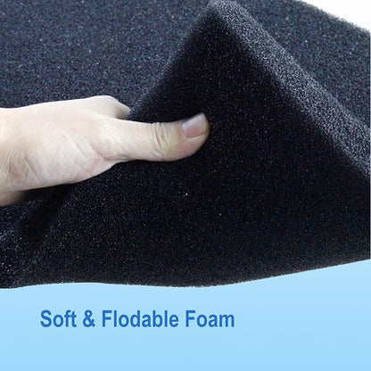 AQUANEAT 2 Pack Aquarium Bio Sponge Filter Media Pad Cut-to-Size Open Cell Foam - Image 5