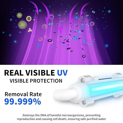WINGSOL Reverse Osmosis Water Filter, Mineral Alkaline UV Space-Saving Tankless - Image 5