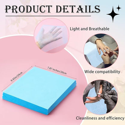 400 Sheets Nail Dust Collector Filter Paper Disposable Nail Dust Suction - Image 4