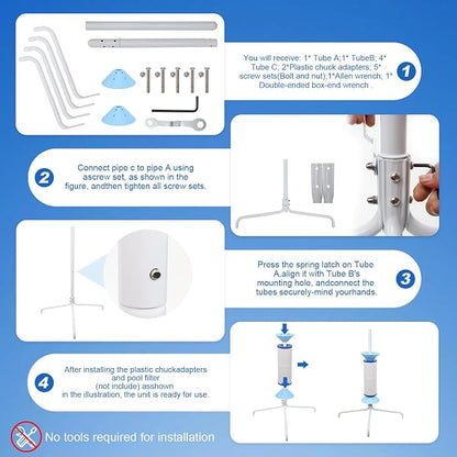 Skimzy Pool Filter Cleaner Rack - Image 6