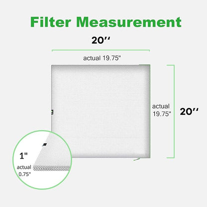 REair 20x20x1 Air filter Pro Kit, Washable and Reusable Air Filter 20x20x1 - Image 6
