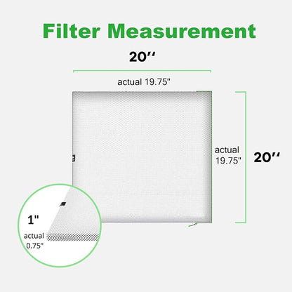 Reair 20x20x1 Air filter, Washable and Reusable Air Filter 20x20x1 - Image 6