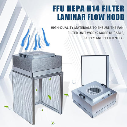 FFU HEPA H14-Filter Laminar Flow Hood Updated FanFilter Unit（Include HEPA - Image 3