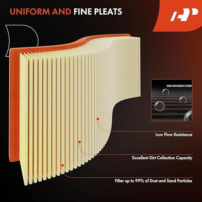A-Premium Front Engine Air Filter Compatible - Image 4