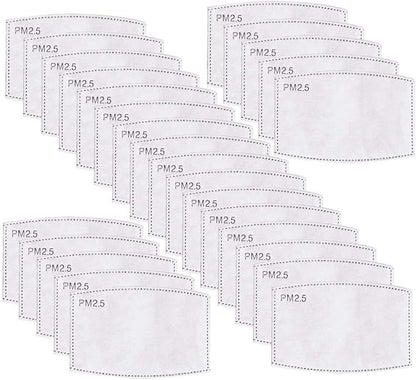 50Pieces PM - 2.5 Anti Dust Activated Carbon Filter 5 Layers Replaceable Anti - Image 2