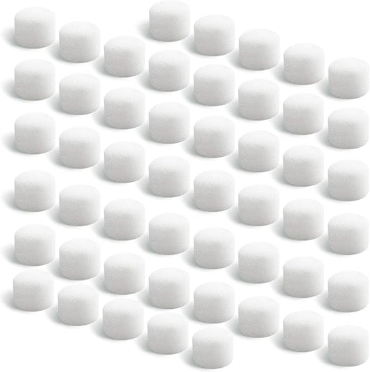 Air Filter Sponge, Compressor Replacement System, Round White Breathable Foam by Unknown