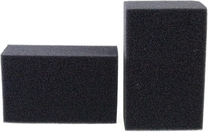 AQUANEAT 2 Pack Aquarium Bio Sponge Filter Media Pad Cut-to-Size Open Cell Foam by Aquaneat