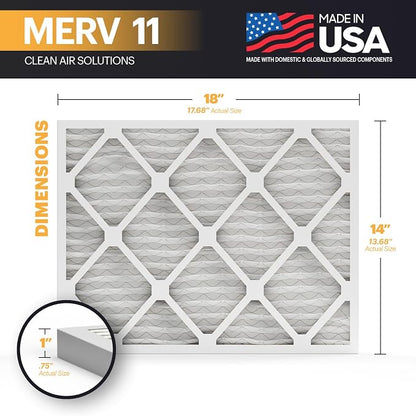 BNX TruFilter 14x18x1 Air Filter MERV 11 - Image 2