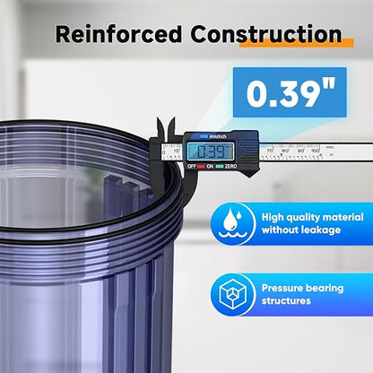PUREPLUS Whole House Water Filter Housing, Pre-Filtration System, - Image 4