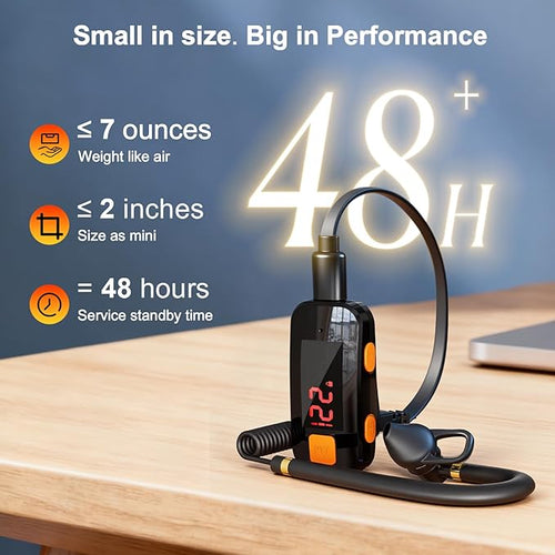3 Pack Mini Walkie Talkies, Waterproof Small Walkie Talkies Two Way Radio with Earpieces for Outdoor, Restaurants, Hiking, Baseball, Hospital, Tourism, Adults