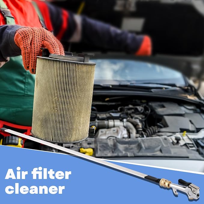 32" Air Filter, Radiator Cleaning Wand - Image 7
