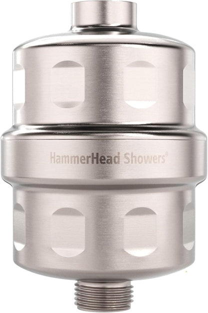 HammerHead Showers® Solid Metal Shower Head Filter – KDF 55 Shower Filter by HammerHeadShowers