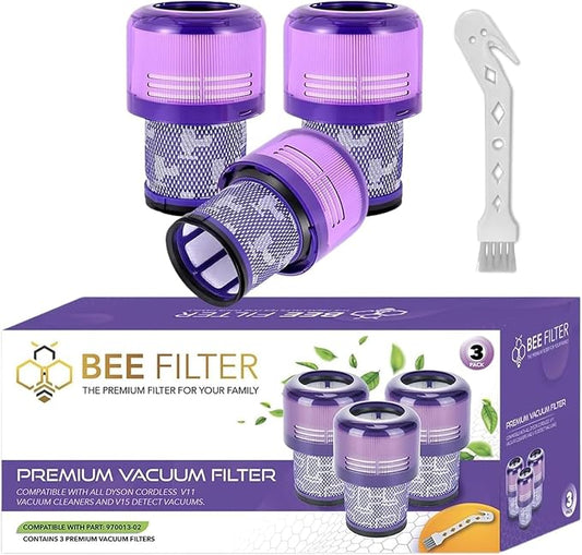 Dyson V15 Filter, V15 Detect Absolute, V15 Submarine, V15 Detect Filter by PremiumVacuumFilterBagsReplacement