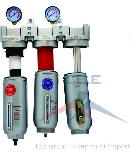 1" Inline Compressed Air Regulator Filter Desiccant Dryer Moisture Separator 4 - Image 3