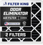 Filter King 16x20x5 Air Filter Carbon Odor Eliminator Dust Defense, Pleated by FilterKing
