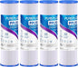 PUREPLUS 5 Micron 10"x2.5" Whole House Pleated Sediment Filter by PUREPLUS