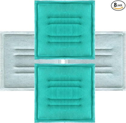 Paint Spray Booth Tacky Intake Filter Pad 20" x 48" in Spray Booth Filter by PRISTAIR