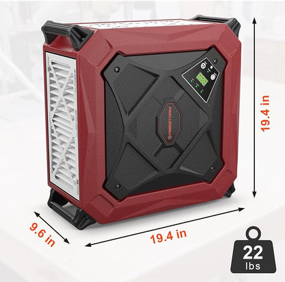 Abestorm 270 Degree Air Filtration System, Built-in Ionizer, 1080 CFM Dust - Image 6