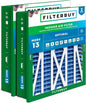 Filterbuy 20x25x5 Air Filter MERV 13 Optimal Smoke & Allergy Defense, by Filterbuy