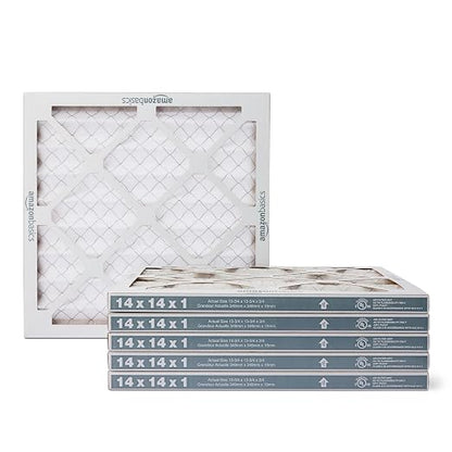 Amazon Basics Merv 5 AC Furnace Air Filter 14x14x1 inches by AmazonBasics