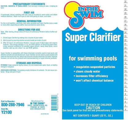 In The Swim Super Clarifier – Fast-Acting, Highly Concentrated Pool Water - Image 6