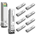 OPSTRAN 10GBASE-SR SFP+ Optical Transceiver Module Compatible with Ubiquiti Unifi UF-MM-10G 10Gbps 850nm 300m DDM Duplex LC MMF 10 Pack