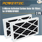 POWERTEC 5 Micron Activated Carbon Outer Air Filters by POWERTEC