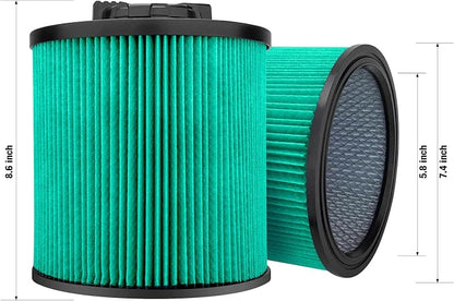 DEWALT Shop Vac Filters, DXVC6914 HEPA Cartridge Filter, Vacuum Filter - Image 6