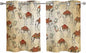 2 Panel Kitchen Cafe Curtains, Desert Sand Camel Sunlight Filtering Nature Air by Hokiten