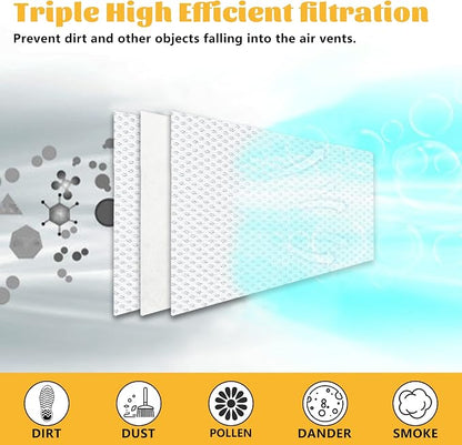 GCGOODS 15 Pcs 4" x 12" Air Filters - Image 2